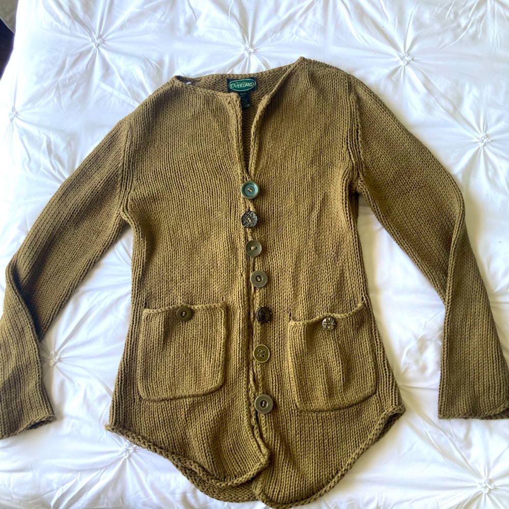 Overland Sheepskin company Oversized sweater